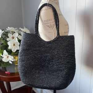 Straw bag
